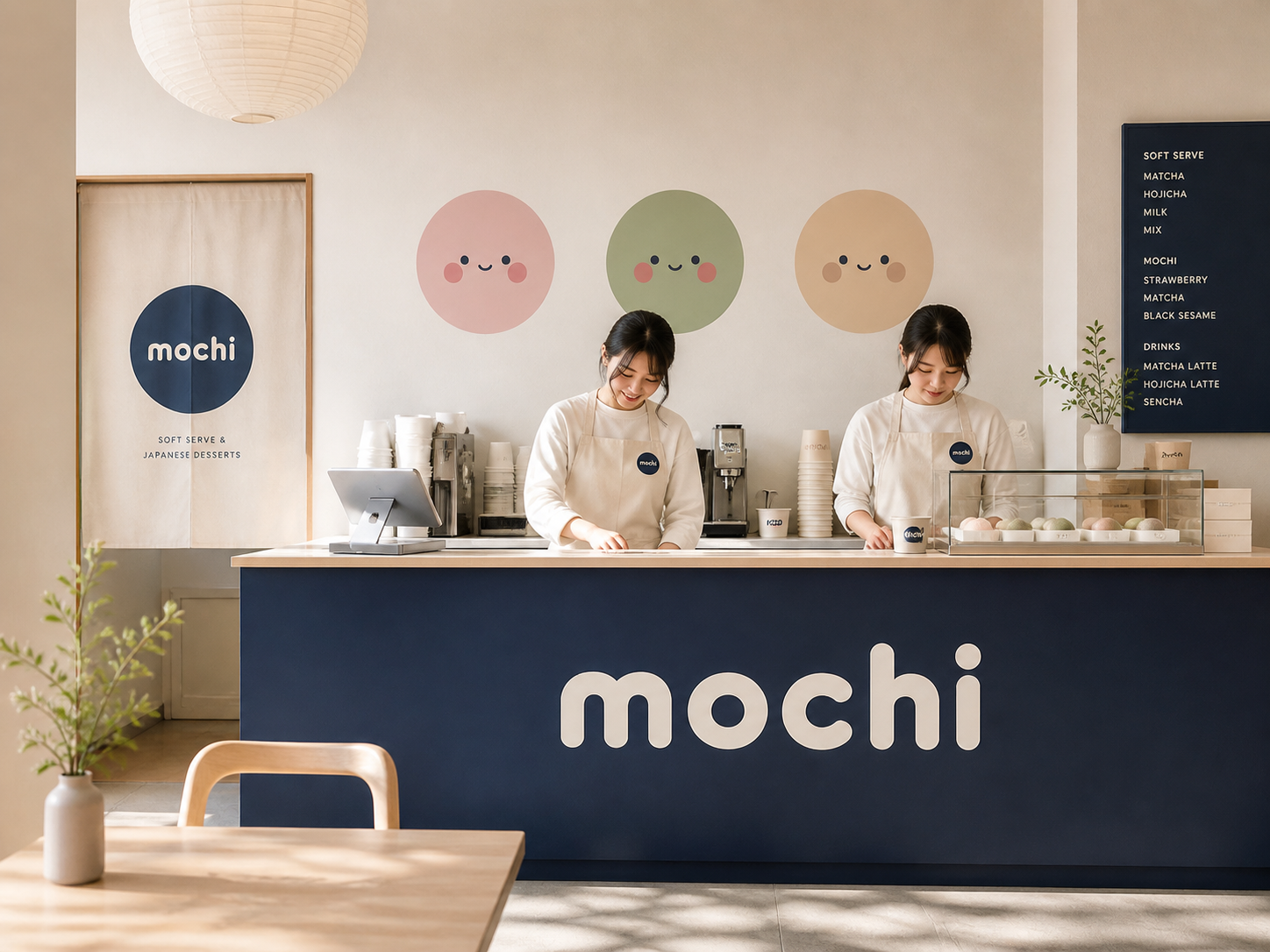 MOCHI café interior